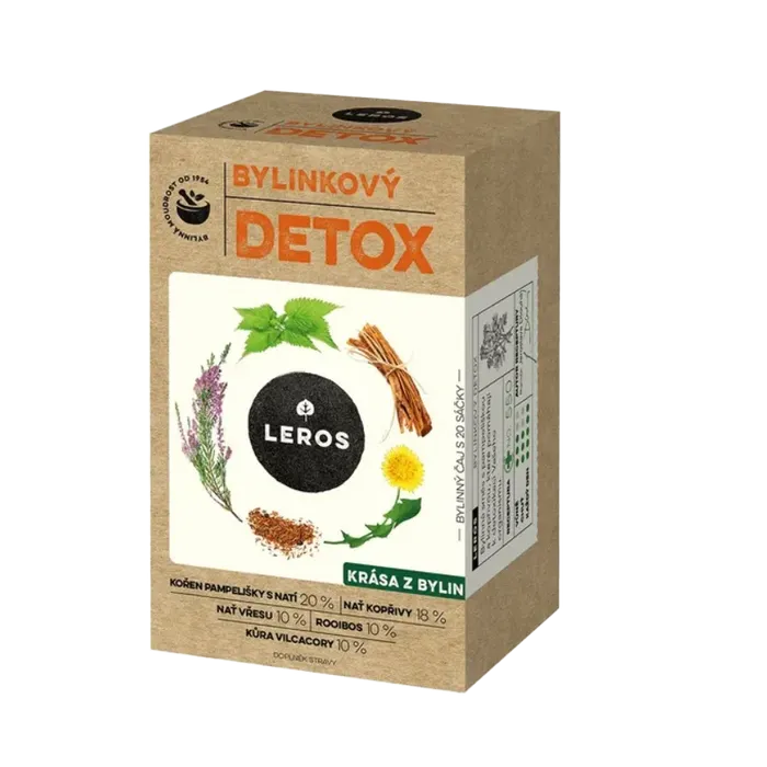 LEROS Bylinkový detox 20x1,5 g
